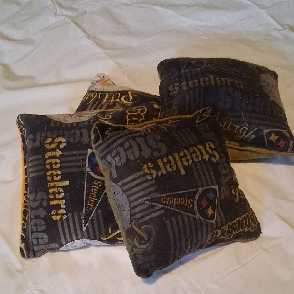 Black Outdoor Cornhole Game Bags